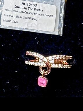 Bomb Party OG | Dangling The Drama | Rose Gold (Size 6)